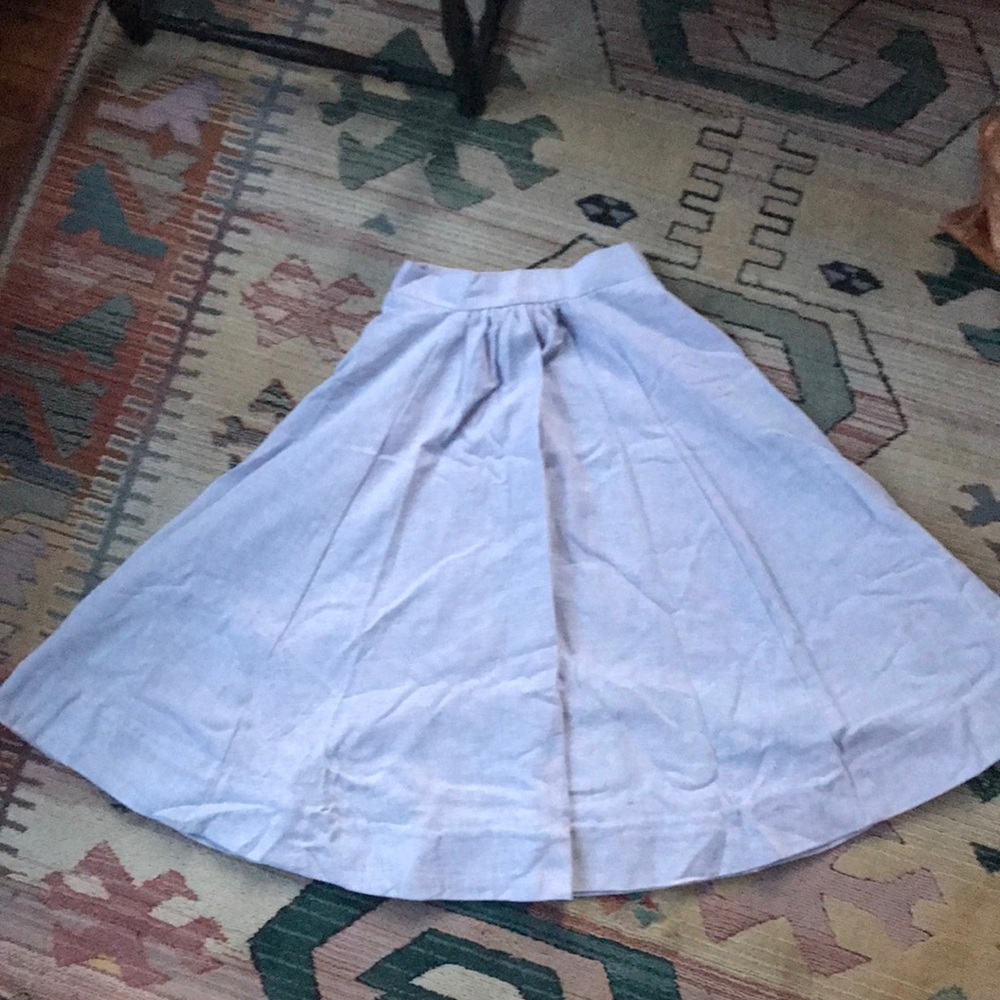 Vintage lavender a-line skirt